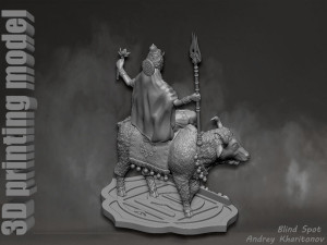 Shailaputri Model Cetak 3D