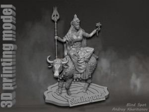 Shailaputri Model Cetak 3D