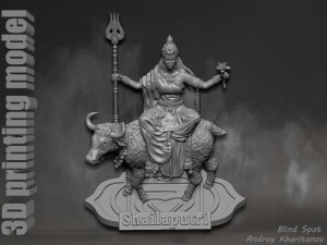 Shailaputri Model Cetak 3D