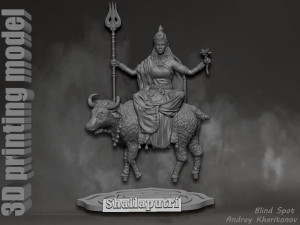 Shailaputri Model Cetak 3D