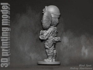 Russian Cheburashka 3D Print Model