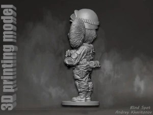 Russian Cheburashka 3D Print Model