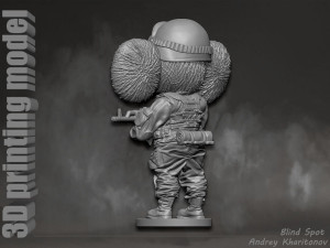 Russian Cheburashka 3D Print Model