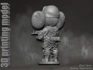 Russian Cheburashka 3D Print Model