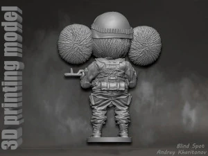 Russian Cheburashka 3D Print Model