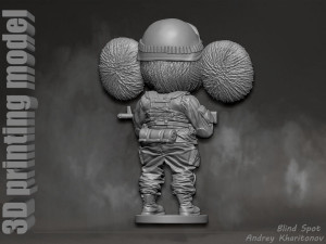Russian Cheburashka 3D Print Model