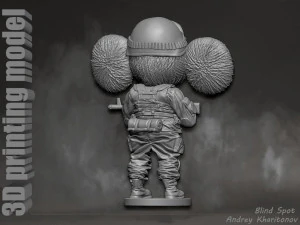 Russian Cheburashka 3D Print Model