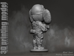 Russian Cheburashka 3D Print Model