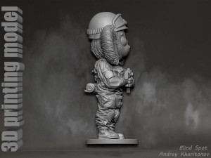 Russian Cheburashka 3D Print Model