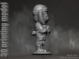 Russian Cheburashka 3D Print Model