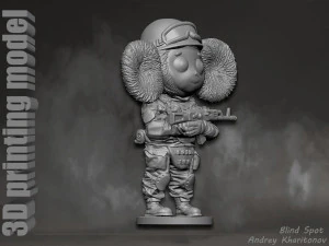 Russian Cheburashka 3D Print Model