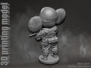 Russian Cheburashka 3D Print Model