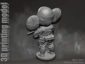 Russian Cheburashka 3D Print Model