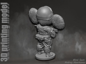 Russian Cheburashka 3D Print Model