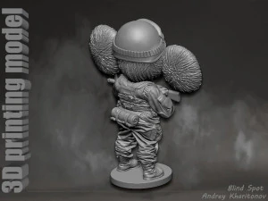 Russian Cheburashka 3D Print Model