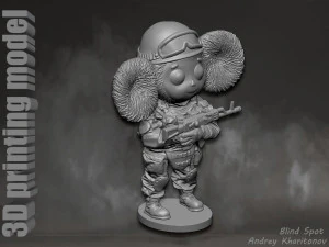 Russian Cheburashka 3D Print Model