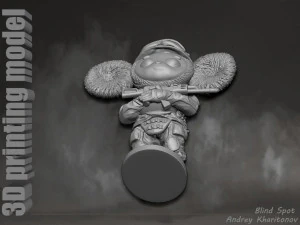 Russian Cheburashka 3D Print Model