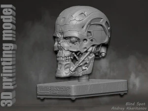 The Terminator T-600 3D Print Model