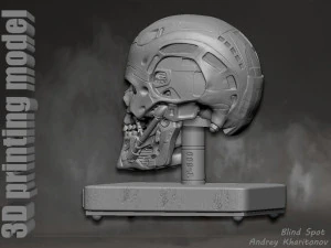 The Terminator T-600 3D Print Model