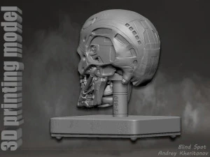 The Terminator T-600 3D Print Model