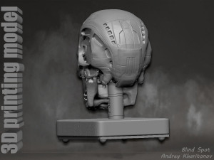 The Terminator T-600 3D 打印模型