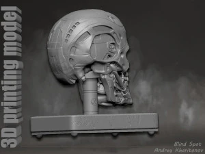 The Terminator T-600 3D Print Model