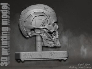 The Terminator T-600 3D 打印模型