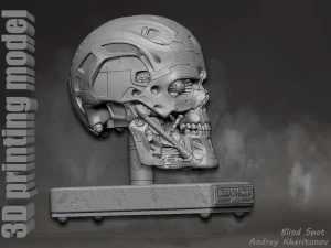 The Terminator T-600 3D Print Model