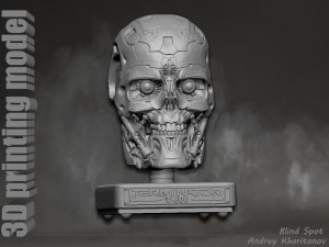The Terminator T-600 3D 打印模型