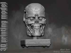 The Terminator T-600 3D Print Model