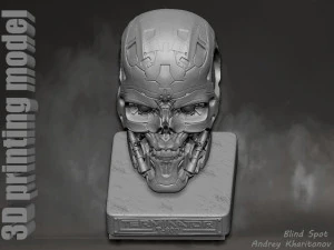 The Terminator T-600 3D Print Model