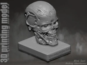 The Terminator T-600 3D Print Model