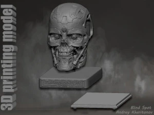 The Terminator T-600 3D Print Model