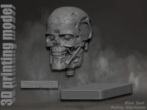 The Terminator T-600 3D Print Model