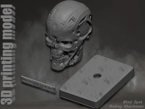 The Terminator T-600 3D Print Model