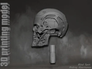 The Terminator T-600 3D Print Model