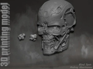 The Terminator T-600 3D Print Model