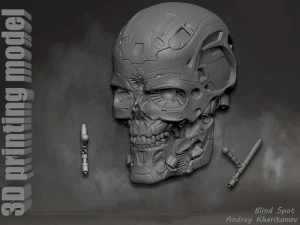 The Terminator T-600 3D Print Model