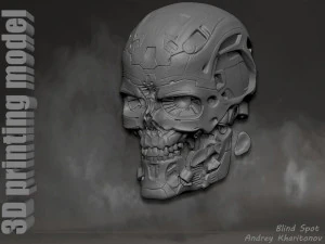 The Terminator T-600 3D Print Model