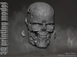 The Terminator T-600 3D Print Model