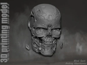 The Terminator T-600 3D Print Model