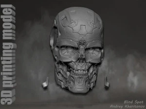 The Terminator T-600 3D Print Model