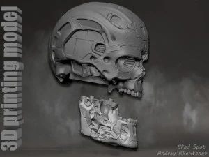 The Terminator T-600 3D Print Model