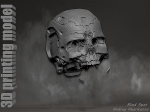 The Terminator T-600 3D 打印模型