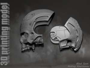 The Terminator T-600 3D 打印模型