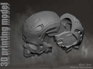 The Terminator T-600 3D 打印模型