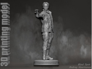TERMINATOR 1 in 2 Model Cetak 3D
