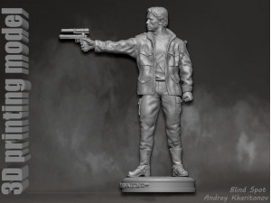 TERMINATOR 1 in 2 Model Cetak 3D