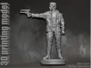 TERMINATOR 1 in 2 3D Print Model