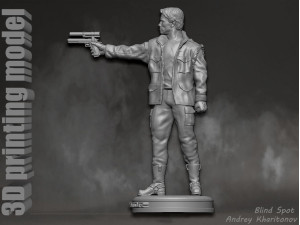 TERMINATOR 1 in 2 Model Cetak 3D